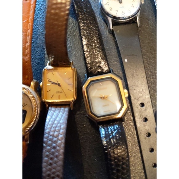 Vintage untested watch lot of 17 Mens Womens watches Aquatech Timex Fashion - Picture 3 of 7